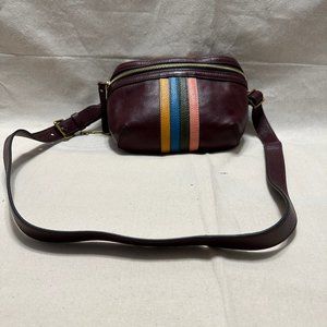 NWOT Fossil Leather Sling Bag